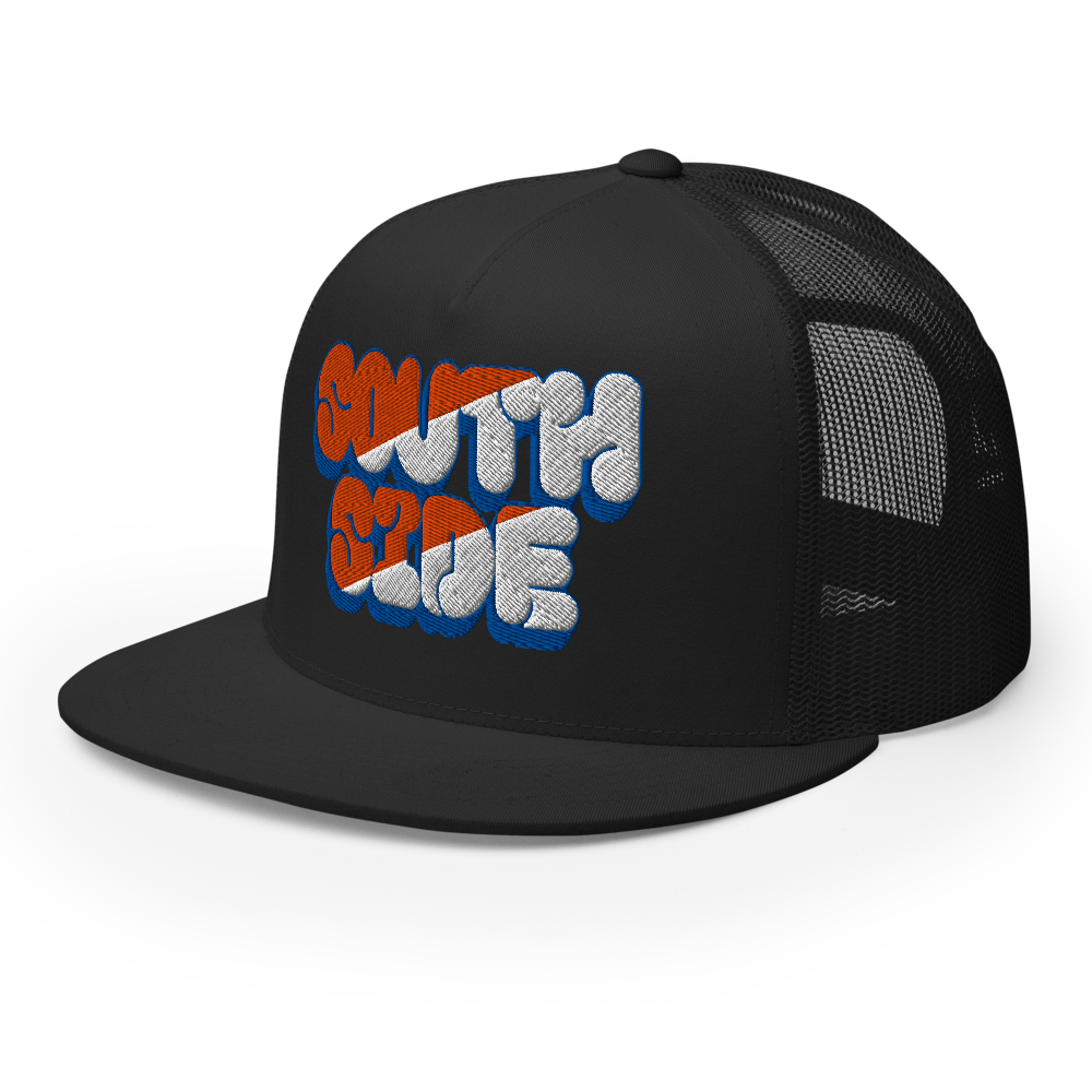 SOUTH SIDE QUEENS BLACK Trucker Cap