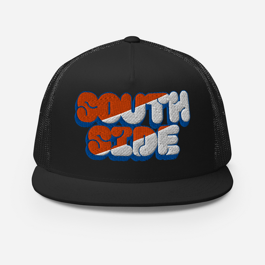 SOUTH SIDE QUEENS BLACK Trucker Cap