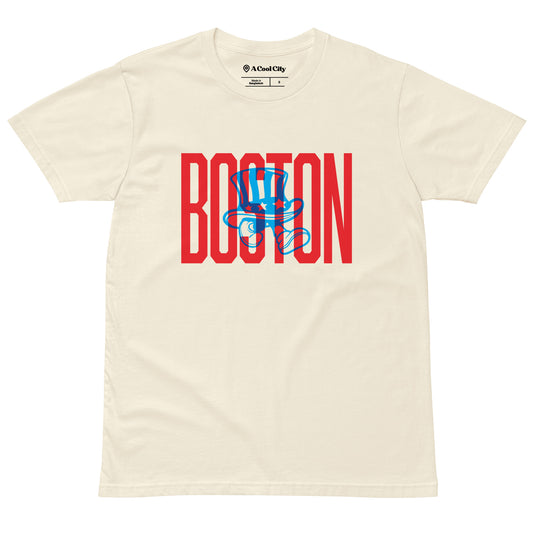 BOSTON STRONG with ATTITUDE Unisex Premium T-shirt