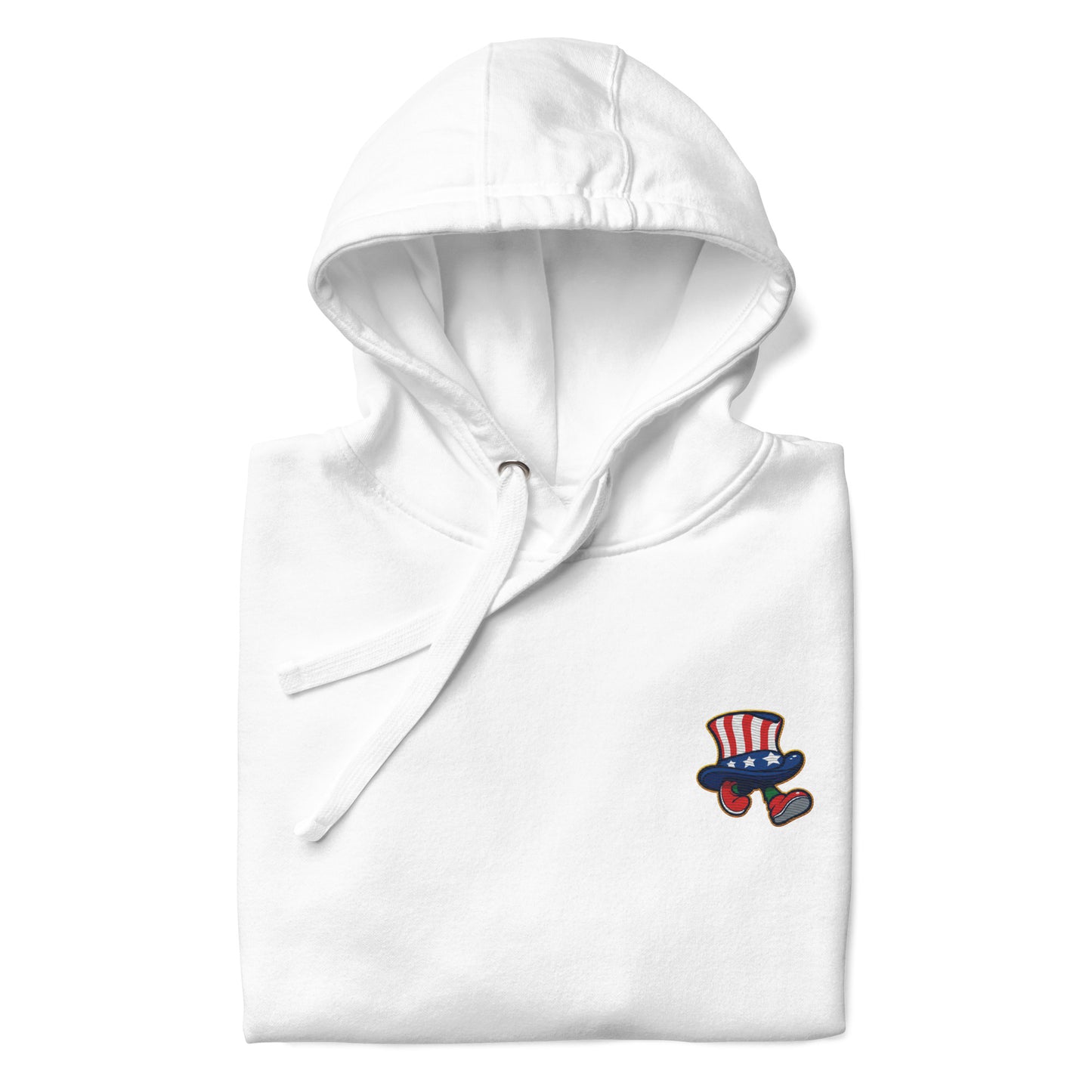 Walking President 'Bluebrim' Hatter Character – Embroidered Hoodie